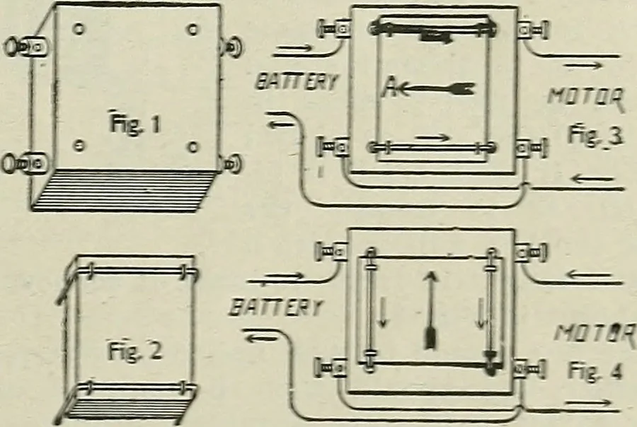 An illustration from Amateur mechanics ... a book for old and young who like to make things .., 1907, leaf 20