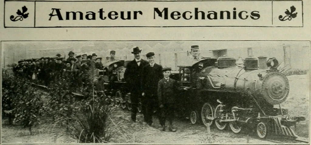 An illustration from Amateur mechanics ... a book for old and young who like to make things .., 1907, leaf 26