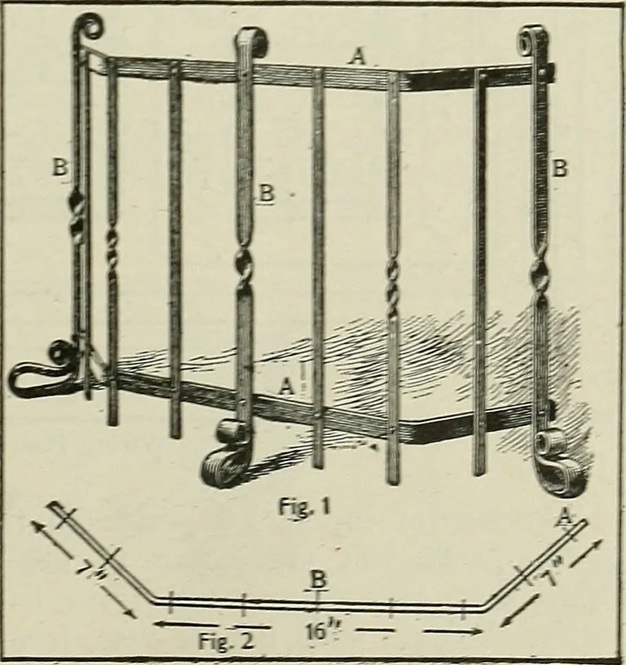 An illustration from Amateur mechanics ... a book for old and young who like to make things .., 1907, leaf 74