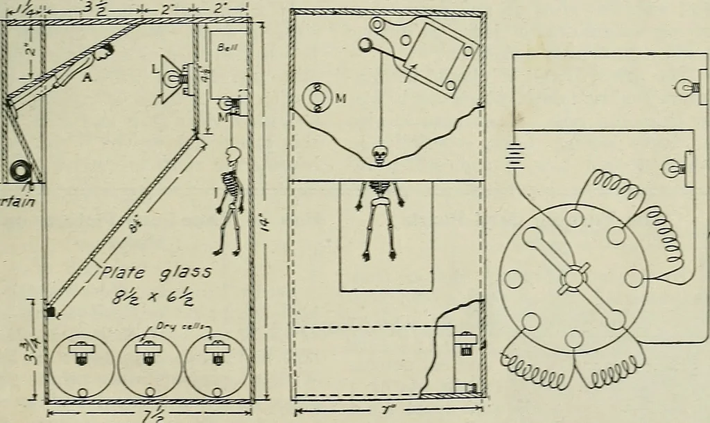 An illustration from Amateur mechanics ... a book for old and young who like to make things .., 1907, leaf 82
