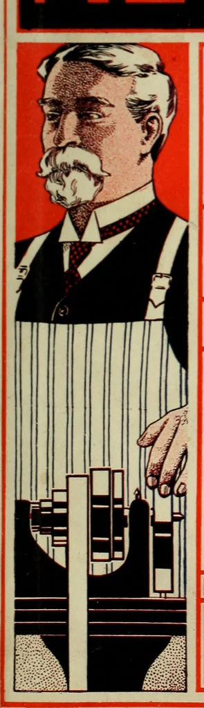 An illustration from Amateur mechanics ... a book for old and young who like to make things .., 1907, leaf 98