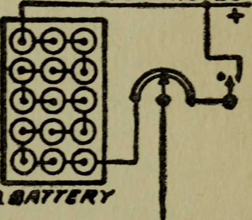 An illustration from Amateur radio : how and why of wireless with complete instructions on operation of receiving outfits, 1922, leaf 128