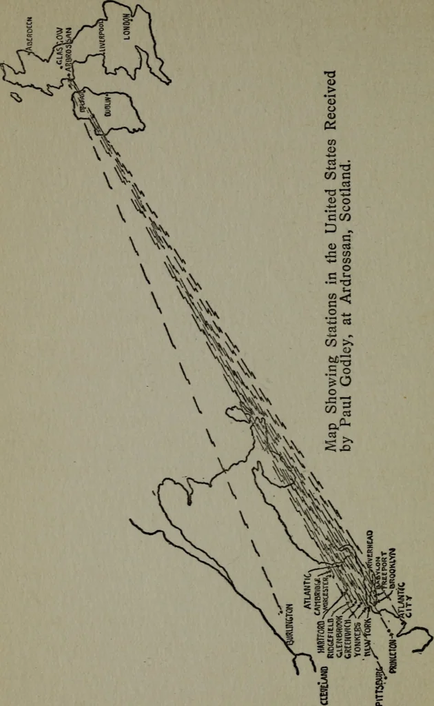 An illustration from Amateur radio : how and why of wireless with complete instructions on operation of receiving outfits, 1922, leaf 155