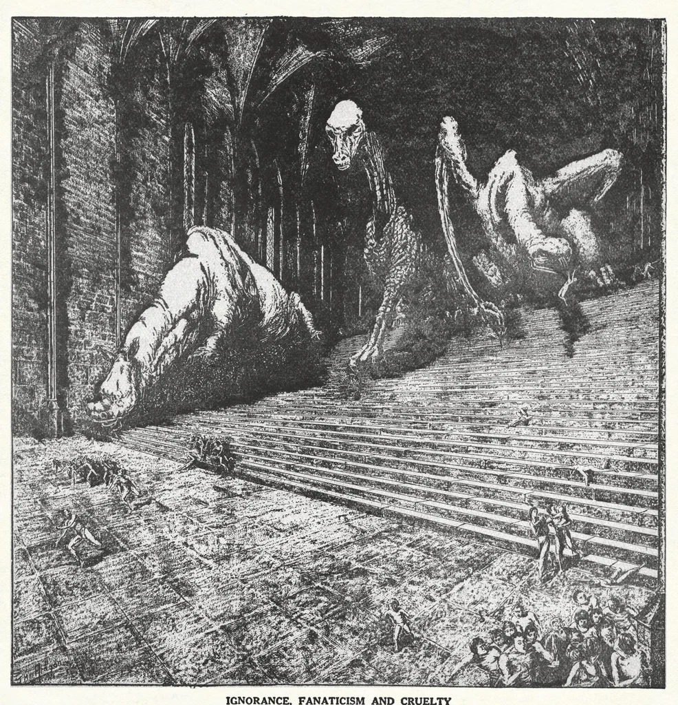 An illustration from Amazing Stories v02 n03 [1927-06], 1927, leaf 26