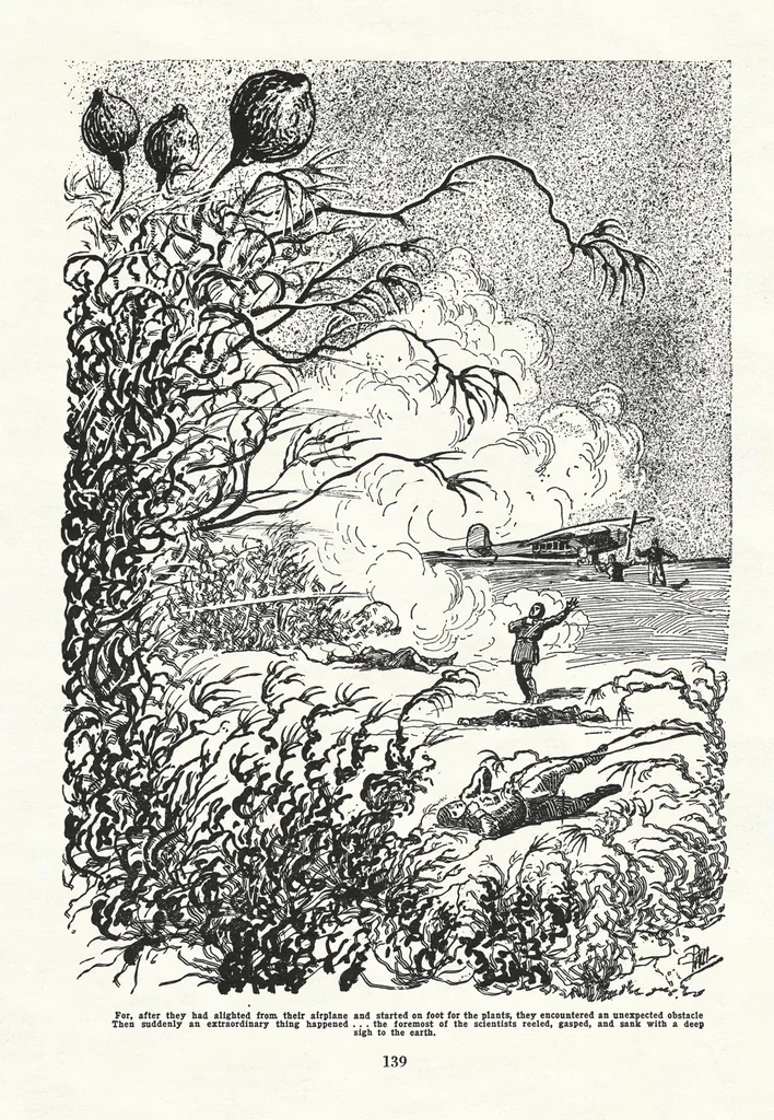 An illustration from Amazing Stories v04 n02 [1929-05], 1929, leaf 44