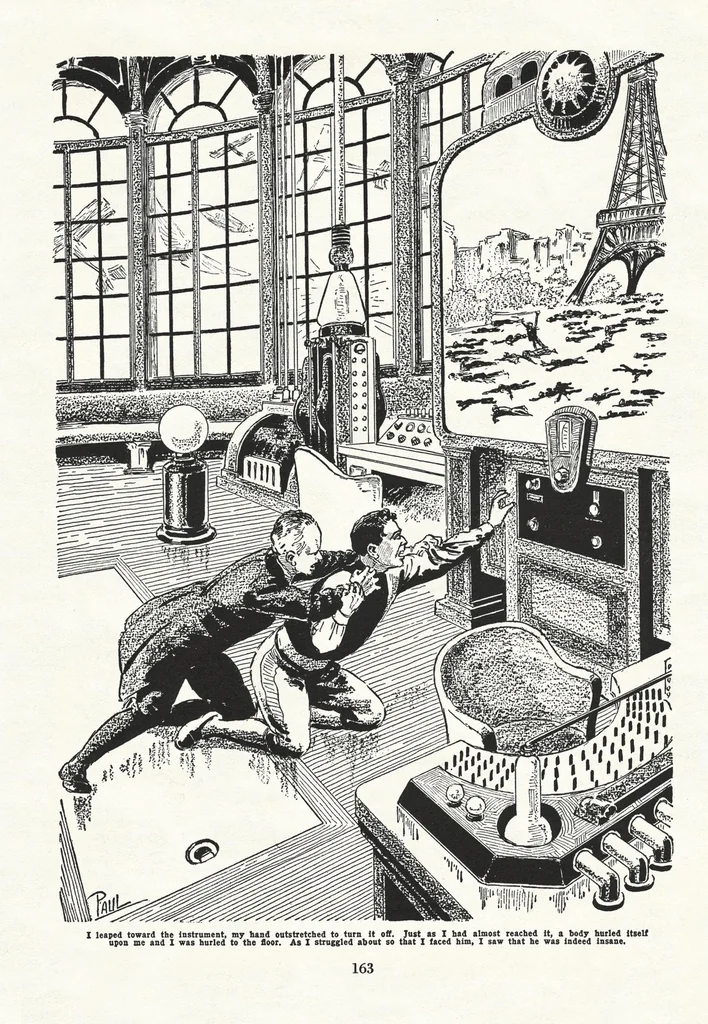 An illustration from Amazing Stories v04 n02 [1929-05], 1929, leaf 68