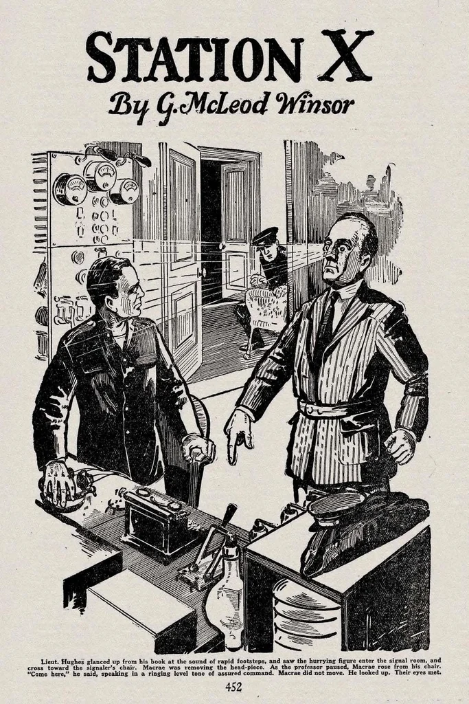 An illustration from Amazing Stories, Aug 1926, 1926, leaf 69