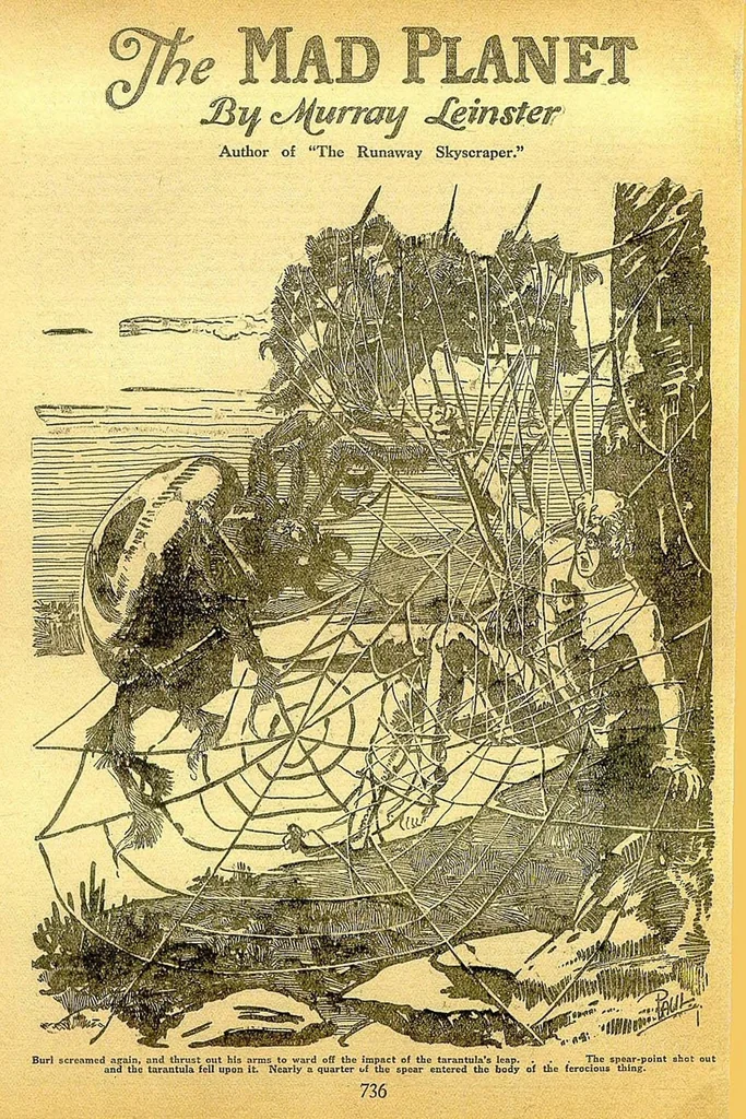 An illustration from Amazing Stories, Nov 1926, 1926, leaf 65