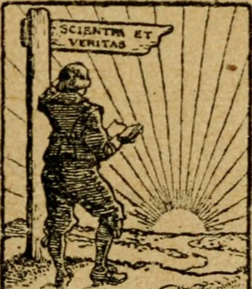 An illustration from An amazing séance and an exposure, 1919, leaf 8