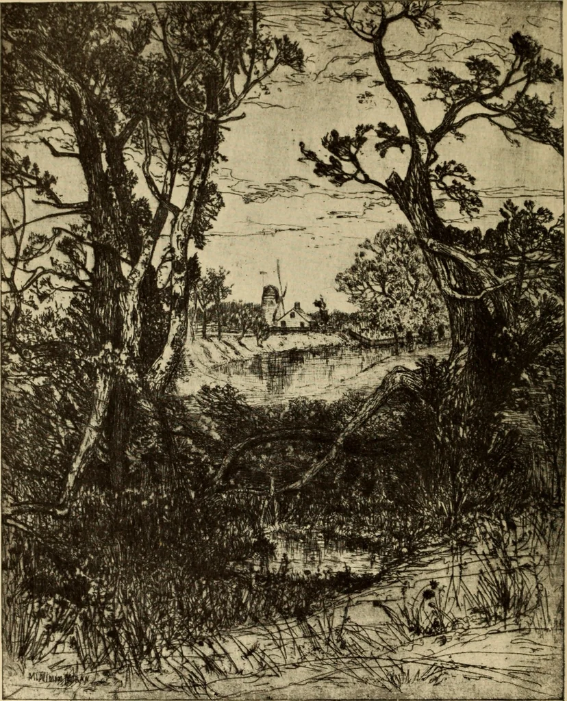An illustration from American Graphic Art, 1912, leaf 41