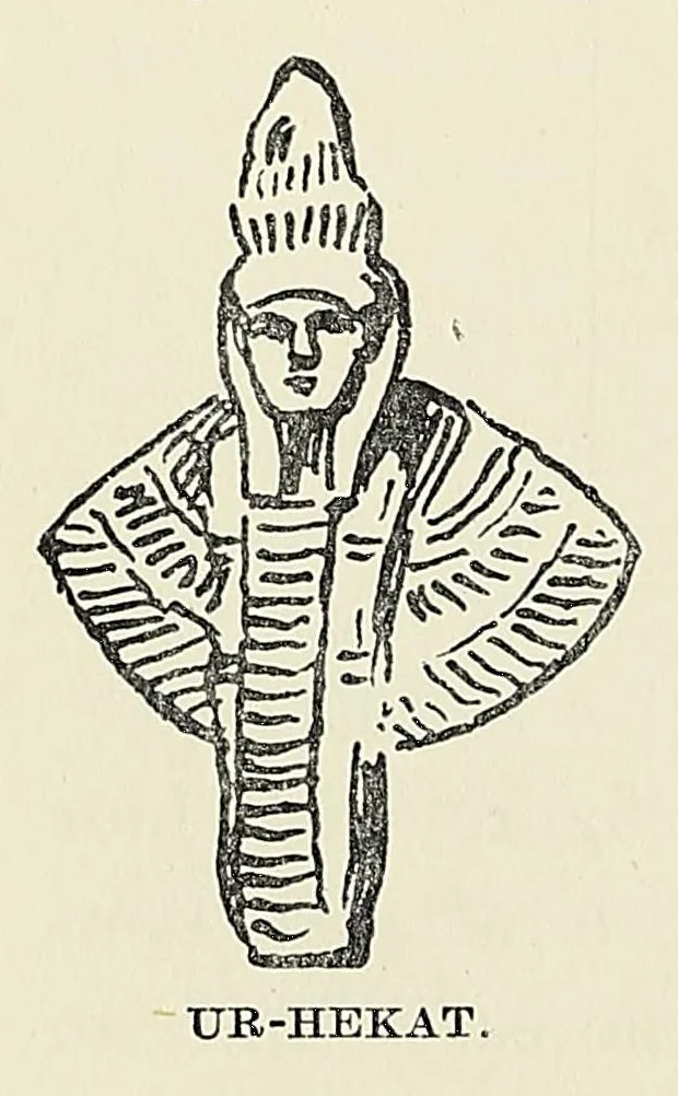 An illustration from Amentet; an account of the gods, amulets & scarabs of the ancient Egyptians, 1915, leaf 150