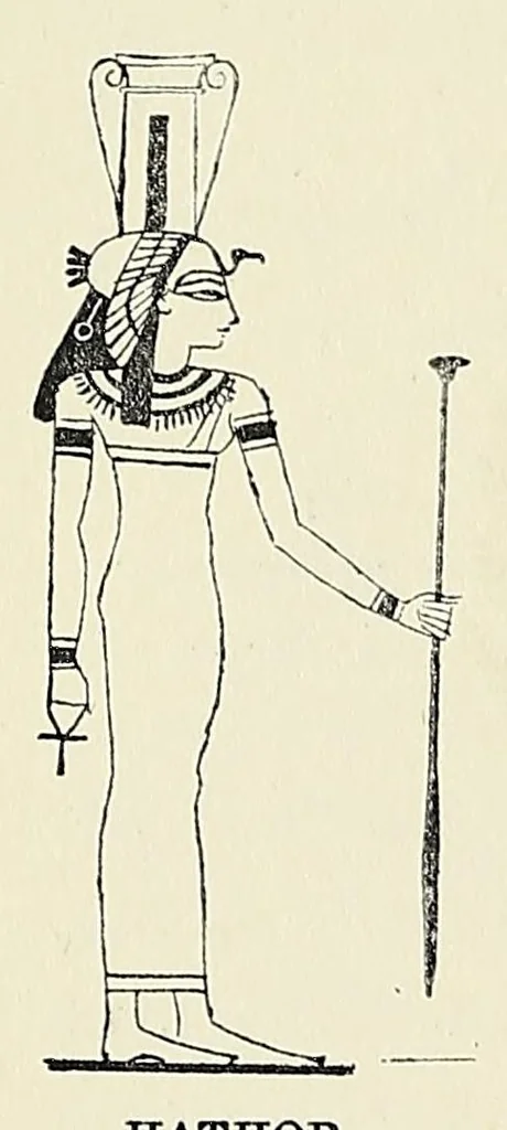 An illustration from Amentet; an account of the gods, amulets & scarabs of the ancient Egyptians, 1915, leaf 58