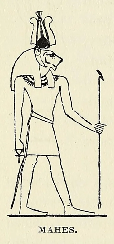 An illustration from Amentet; an account of the gods, amulets & scarabs of the ancient Egyptians, 1915, leaf 86