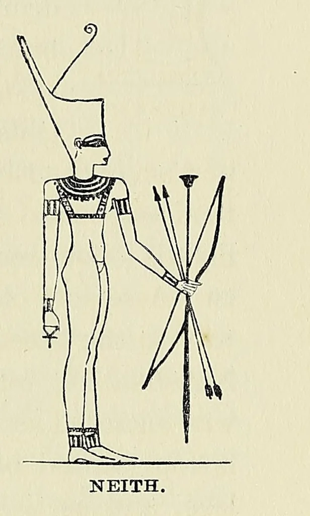 An illustration from Amentet; an account of the gods, amulets & scarabs of the ancient Egyptians, 1915, leaf 95