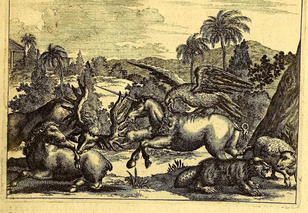 An illustration from America: being the latest, and most accurate description of the Nevv VVorld; : containing the original of the inhabitants, and the remarkable voyages thither. The conquest of the vast empires of Mexico and Peru, and other large provinces and territories, with the several European plantations in those parts. Also their cities, fortresses, towns, temples, mountains, and rivers. Their habits, customs, manners, and religions. Their plants, beasts, birds, and serpents. With an appendix, containing, besides several other considerable additions, a brief survey of what hath been discover'd of the unknown South-Land and the Arctick region., 1671, leaf 203