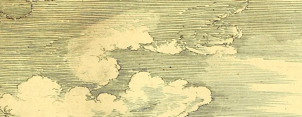 An illustration from America: being the latest, and most accurate description of the Nevv VVorld; : containing the original of the inhabitants, and the remarkable voyages thither. The conquest of the vast empires of Mexico and Peru, and other large provinces and territories, with the several European plantations in those parts. Also their cities, fortresses, towns, temples, mountains, and rivers. Their habits, customs, manners, and religions. Their plants, beasts, birds, and serpents. With an appendix, containing, besides several other considerable additions, a brief survey of what hath been discover'd of the unknown South-Land and the Arctick region., 1671, leaf 587