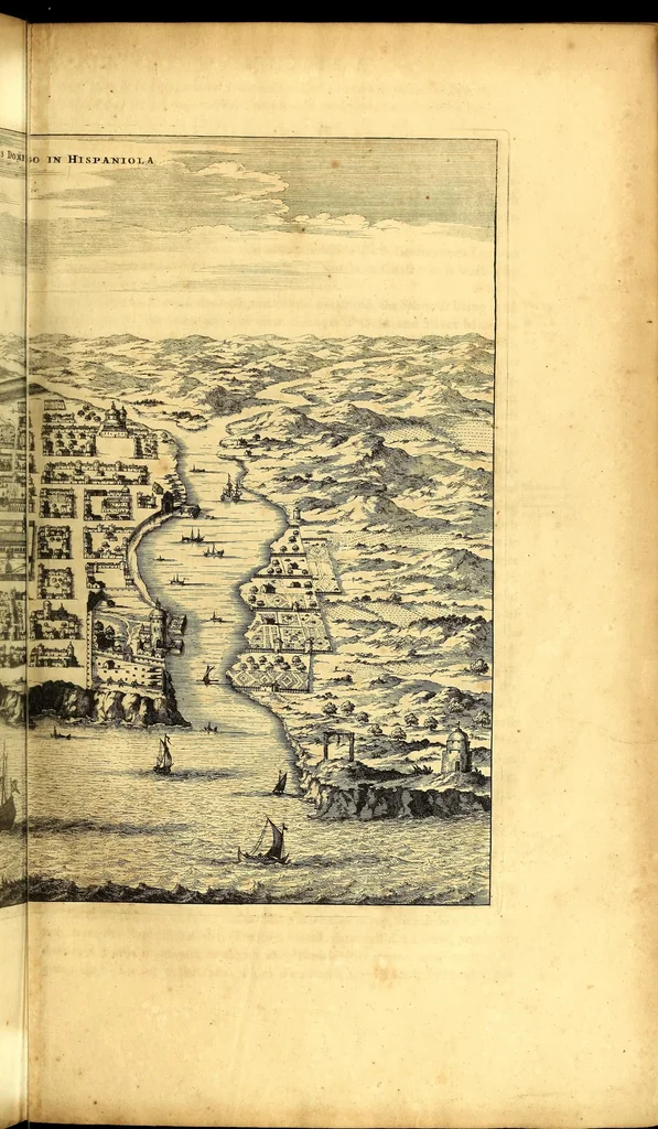 An illustration from America: being the latest, and most accurate description of the Nevv VVorld; : containing the original of the inhabitants, and the remarkable voyages thither. The conquest of the vast empires of Mexico and Peru, and other large provinces and territories, with the several European plantations in those parts. Also their cities, fortresses, towns, temples, mountains, and rivers. Their habits, customs, manners, and religions. Their plants, beasts, birds, and serpents. With an appendix, containing, besides several other considerable additions, a brief survey of what hath been discover'd of the unknown South-Land and the Arctick region., 1671, leaf 421