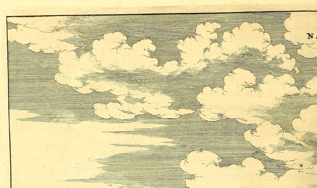 An illustration from America: being the latest, and most accurate description of the Nevv VVorld; : containing the original of the inhabitants, and the remarkable voyages thither. The conquest of the vast empires of Mexico and Peru, and other large provinces and territories, with the several European plantations in those parts. Also their cities, fortresses, towns, temples, mountains, and rivers. Their habits, customs, manners, and religions. Their plants, beasts, birds, and serpents. With an appendix, containing, besides several other considerable additions, a brief survey of what hath been discover'd of the unknown South-Land and the Arctick region., 1671, leaf 838