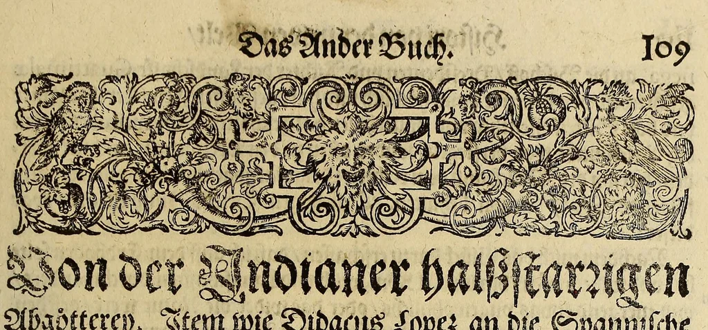 An illustration from Americae das fünffte Buch,, 1595, leaf 119