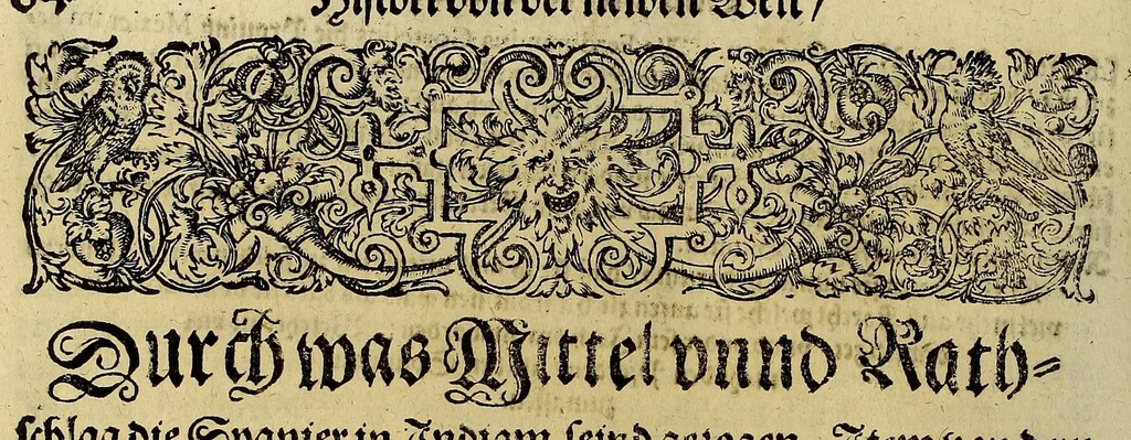An illustration from Americae das fünffte Buch,, 1595, leaf 74