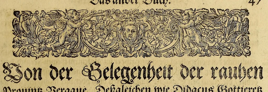 An illustration from Americae das fünffte Buch,, 1613, leaf 57