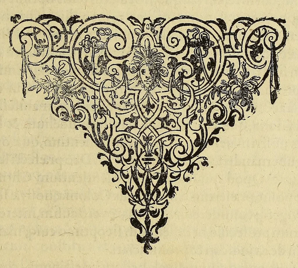 An illustration from Americae pars decima: : quae continentur, I. Duae navigationes Dn. Americi Vesputii, sub auspiciis Castellani regis, Ferdinandi susceptae. II. Solida narratio de moderno provinciae Virginiae statu, qua ratione tandem pax cum Indianis coaluerit, ac castella aliquot ad regionis praesidium ab Anglis extructa fuerint; additâ historiâ lectu jucundissimâ, quomodo Pokahuntas, regis Virginiae Powhatani filia, primori cuidam Anglo nupserit; authore Raphe Hamor Virginiae secretario. III. Vera descriptio Novae Angliae, quae Americae pars ad septentrionalem Indiam spectat, à capitaneo Johanne Schmidt, equite atque admirali delineata: cui accessit discursus, quomodo in secunda navigatione à Gallis captus, anno 1616. demum liberatus fuerit. Omnia nunc primùm in lucem edita, atque eleganter in aes incisis iconibus illustrata, / sumptibus ac studio Johann-Theodori de Bry, 1619, leaf 23