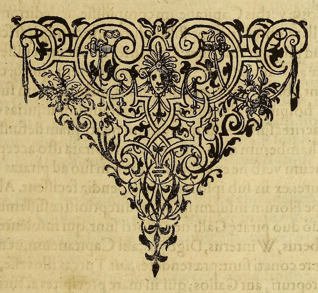 An illustration from Americae pars decima: : quae continentur, I. Duae navigationes Dn. Americi Vesputii, sub auspiciis Castellani regis, Ferdinandi susceptae. II. Solida narratio de moderno provinciae Virginiae statu, qua ratione tandem pax cum Indianis coaluerit, ac castella aliquot ad regionis praesidium ab Anglis extructa fuerint; additâ historiâ lectu jucundissimâ, quomodo Pokahuntas, regis Virginiae Powhatani filia, primori cuidam Anglo nupserit; authore Raphe Hamor Virginiae secretario. III. Vera descriptio Novae Angliae, quae Americae pars ad septentrionalem Indiam spectat, à capitaneo Johanne Schmidt, equite atque admirali delineata: cui accessit discursus, quomodo in secunda navigatione à Gallis captus, anno 1616. demum liberatus fuerit. Omnia nunc primùm in lucem edita, atque eleganter in aes incisis iconibus illustrata, / sumptibus ac studio Johann-Theodori de Bry, 1619, leaf 71