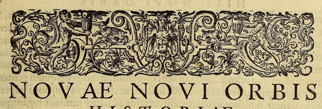 An illustration from Americae pars sexta., 1596, leaf 15