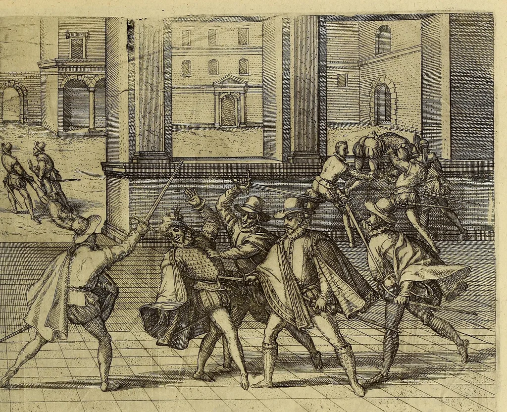 An illustration from Americae pars sexta., 1596, leaf 153
