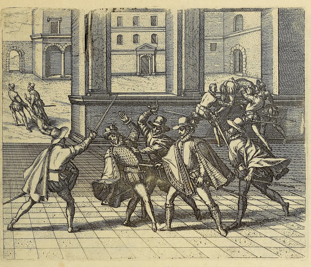 An illustration from Americae pars sexta., 1617, leaf 129