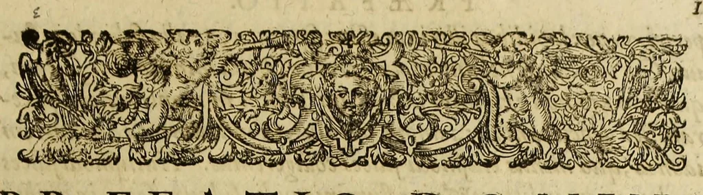 An illustration from Americae pars VIII. : Continens primo, Descriptionem trium itinerum nobilissimi et fortissimi equitis Francisci Draken, qui peragrato primum vniuerso terrarum orbe, postea cum nobilissimo equite Iohanne Hauckens, ad expugnandum ciuitatem Panama, in Indiam nauigauit, vbi vitam suam ambo finierunt. Secundo, iter noblissimi equitis Thomae Candisch, qui duorum ferè annorum spacio, 13000. Anglicana miliaria in mari confecit, vbi describuntur quoque omnia quae in hoc itinere ipsi acciderunt & visa sunt. Tertio, duo itinera, nobilissimi & fortissimi domini Gualtheri Ralegh equitis & designati gubernatoris regij in Anglia praesidij, nec non fortissimi capitanei Laurentii Keyms. Quibus itineribus describitur auriferum et potentissimum regnum Guiana, ad septentrionem fluminis Orenoque, aliàs Oreciliana dicti, situm, cum metropoli eius Manoa & Macuieguarai, aliisq[ue] finitimis regionibus & fluuis, mereibus item praestantissimis, & mercatura, quae in regno hoc exercetur., 1599, leaf 93