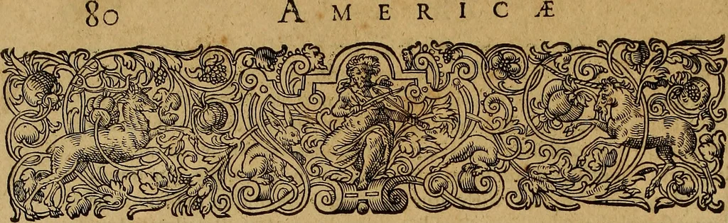 An illustration from Americae tertia pars : memorabile provinciæ Brasiliæ historiam contines, 1592, leaf 101