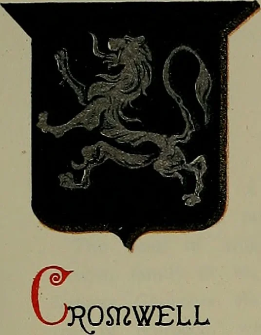 An illustration from America heraldica : a compilation of coats of arms, crests and mottoes of prominent American families settled in this country before 1800, 1889, leaf 108