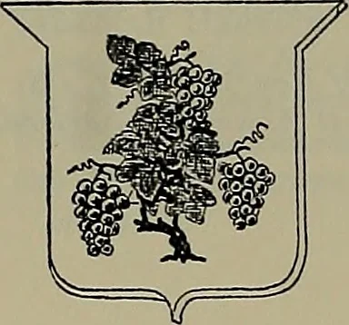 An illustration from America heraldica : a compilation of coats of arms, crests and mottoes of prominent American families settled in this country before 1800, 1889, leaf 148