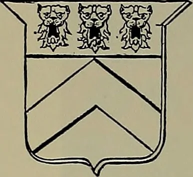 An illustration from America heraldica : a compilation of coats of arms, crests and mottoes of prominent American families settled in this country before 1800, 1889, leaf 154