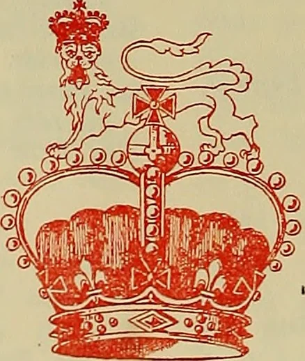 An illustration from America heraldica : a compilation of coats of arms, crests and mottoes of prominent American families settled in this country before 1800, 1889, leaf 197