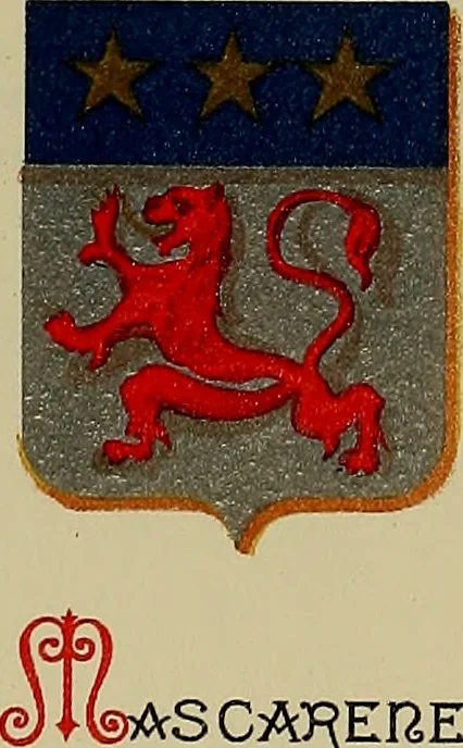 An illustration from America heraldica : a compilation of coats of arms, crests and mottoes of prominent American families settled in this country before 1800, 1889, leaf 48