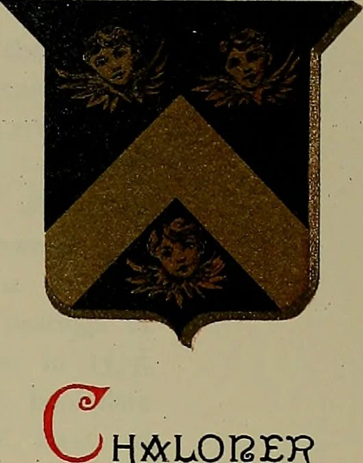 An illustration from America heraldica : a compilation of coats of arms, crests and mottoes of prominent American families settled in this country before 1800, 1889, leaf 64