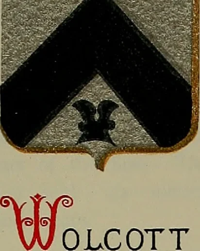 An illustration from America heraldica : a compilation of coats of arms, crests and mottoes of prominent American families settled in this country before 1800, 1889, leaf 72