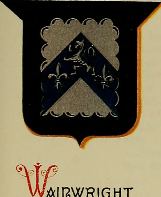 An illustration from America heraldica : a compilation of coats of arms, crests and mottoes of prominent American families settled in this country before 1800, 1887, leaf 100
