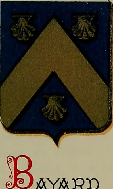 An illustration from America heraldica : a compilation of coats of arms, crests and mottoes of prominent American families settled in this country before 1800, 1887, leaf 106