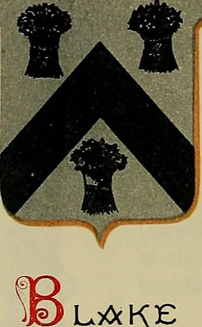 An illustration from America heraldica : a compilation of coats of arms, crests and mottoes of prominent American families settled in this country before 1800, 1887, leaf 155