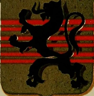An illustration from America heraldica : a compilation of coats of arms, crests and mottoes of prominent American families settled in this country before 1800, 1887, leaf 198