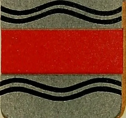 An illustration from America heraldica : a compilation of coats of arms, crests and mottoes of prominent American families settled in this country before 1800, 1887, leaf 198