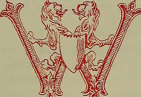 An illustration from America heraldica : a compilation of coats of arms, crests and mottoes of prominent American families settled in this country before 1800, 1887, leaf 20