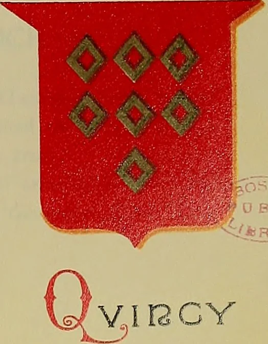 An illustration from America heraldica : a compilation of coats of arms, crests and mottoes of prominent American families settled in this country before 1800, 1887, leaf 32