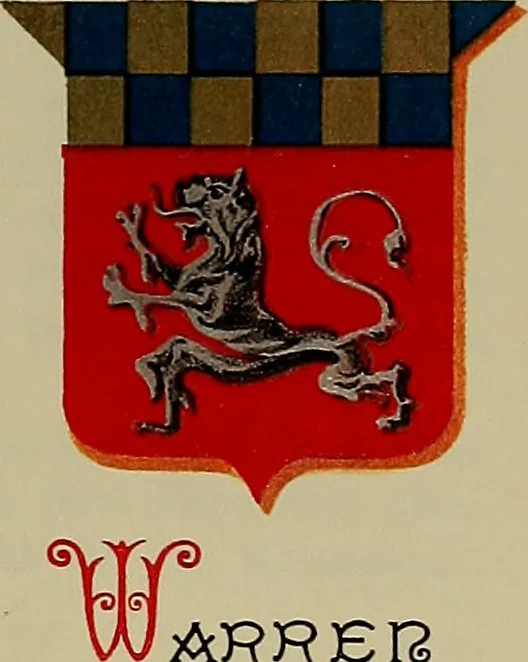 An illustration from America heraldica : a compilation of coats of arms, crests and mottoes of prominent American families settled in this country before 1800, 1887, leaf 40