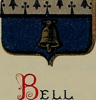 An illustration from America heraldica : a compilation of coats of arms, crests and mottoes of prominent American families settled in this country before 1800, 1887, leaf 62