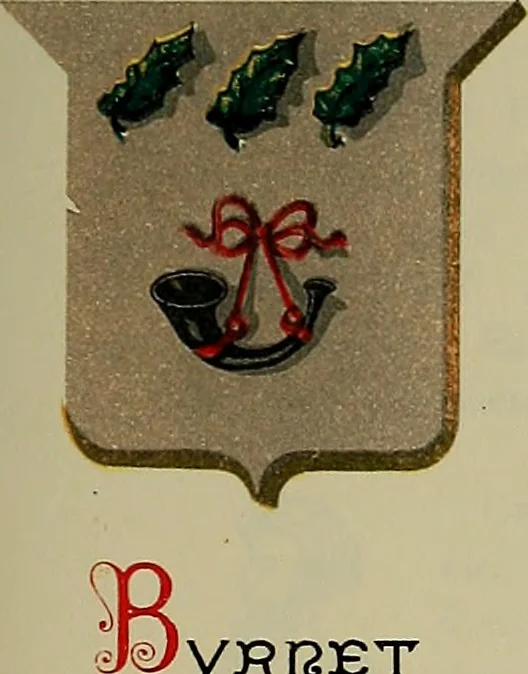 An illustration from America heraldica : a compilation of coats of arms, crests and mottoes of prominent American families settled in this country before 1800, 1887, leaf 62