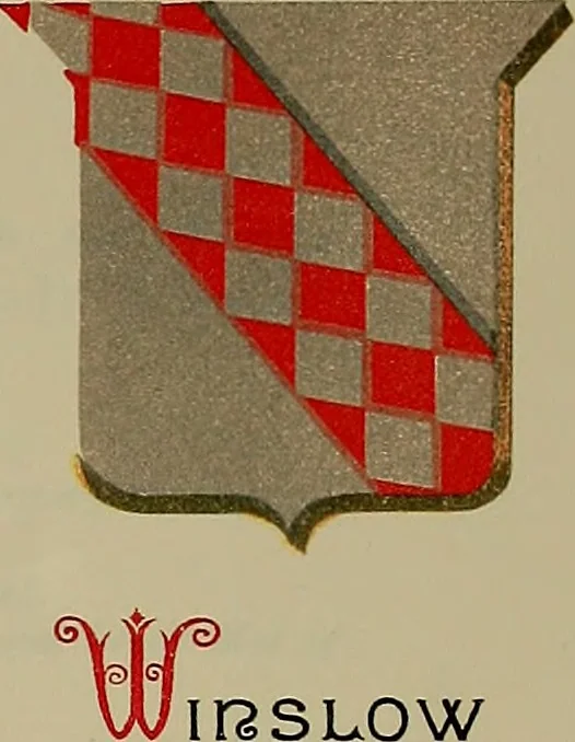 An illustration from America heraldica : a compilation of coats of arms, crests and mottoes of prominent American families settled in this country before 1800, 1887, leaf 62